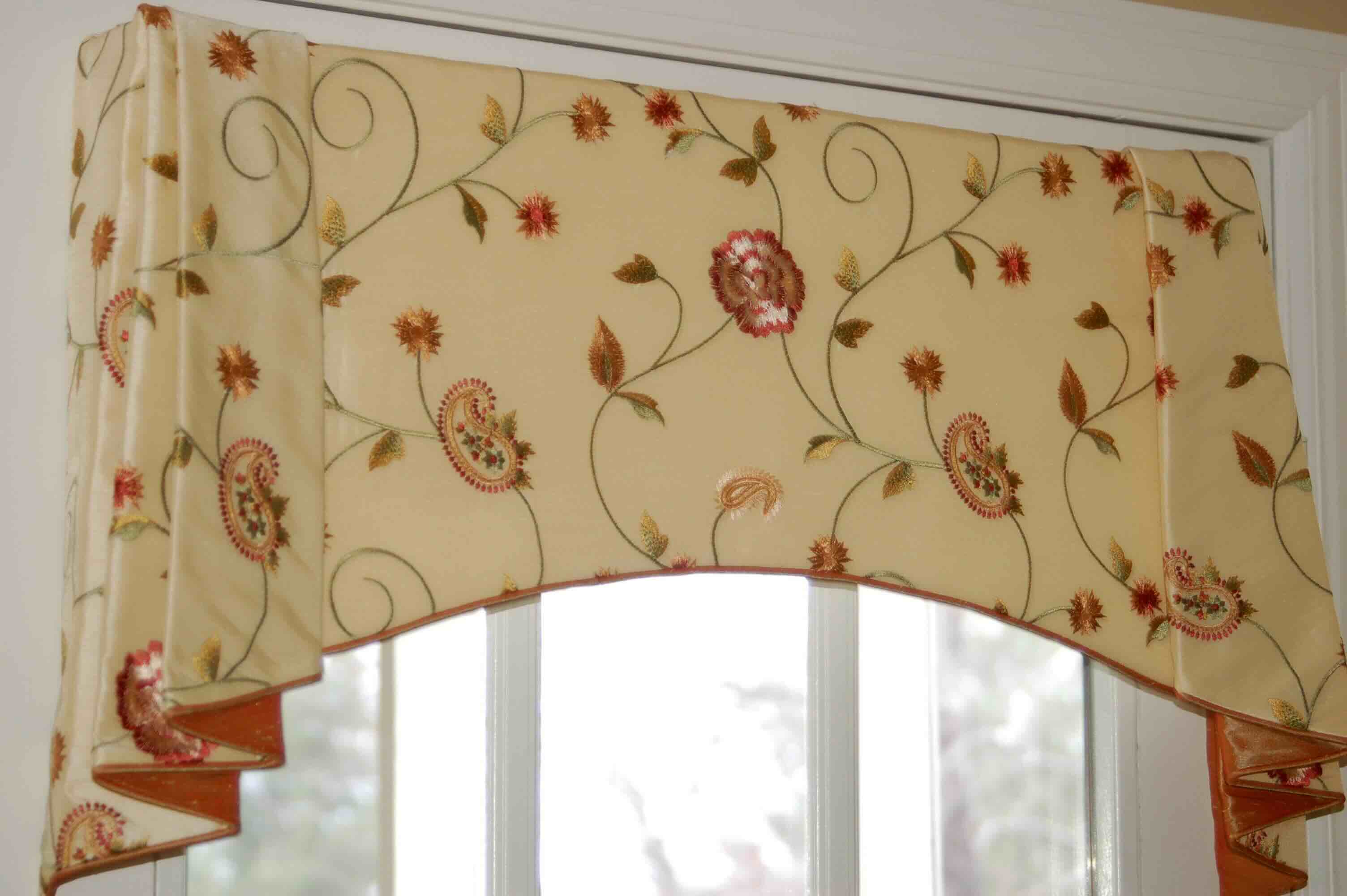 How To Sew Lined Valances