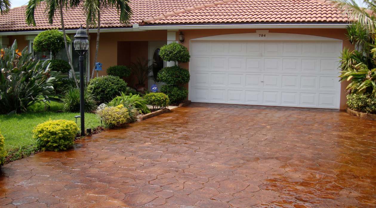 How To Stain A Driveway