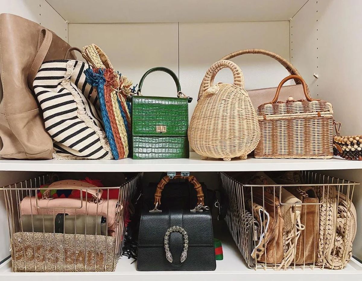 How To Store Bags In Closet
