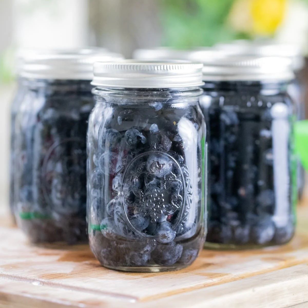 How To Store Blueberries In Mason Jars