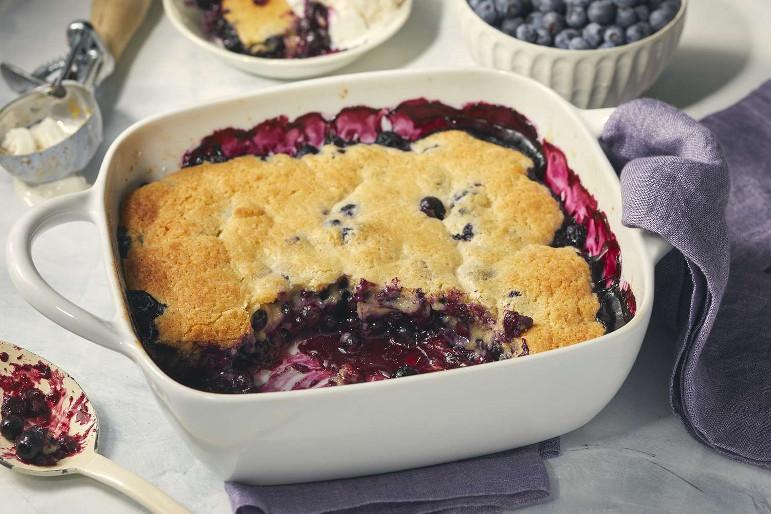 How To Store Blueberry Cobbler