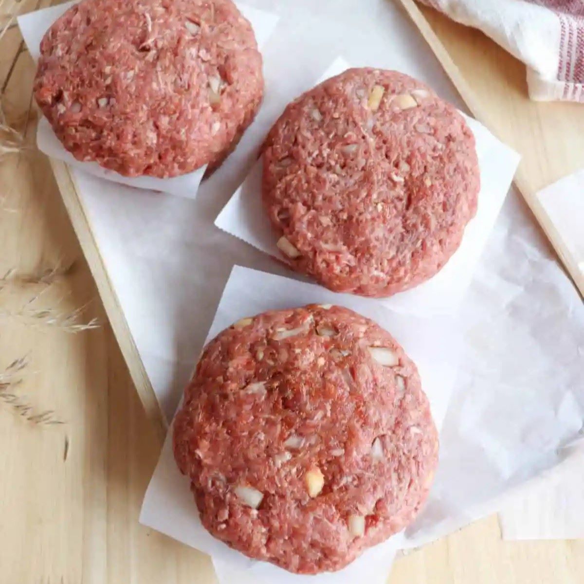 How To Store Burger Patties