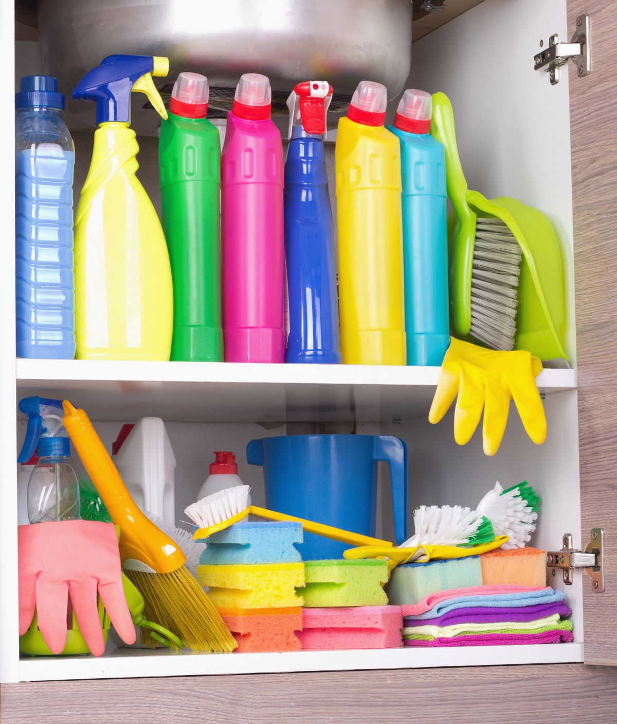 How To Store Cleaning Supplies