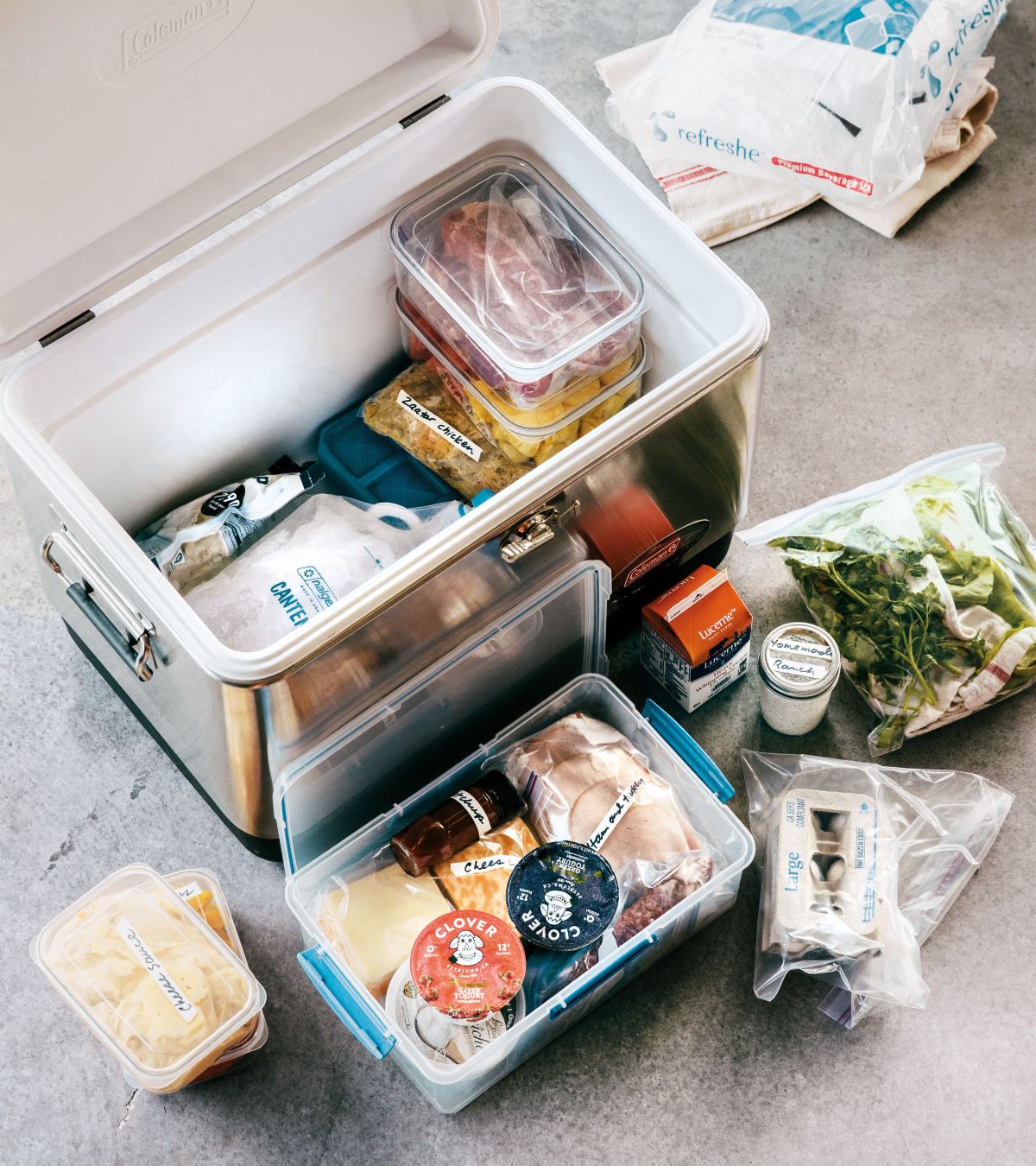 How To Store Food In Cooler