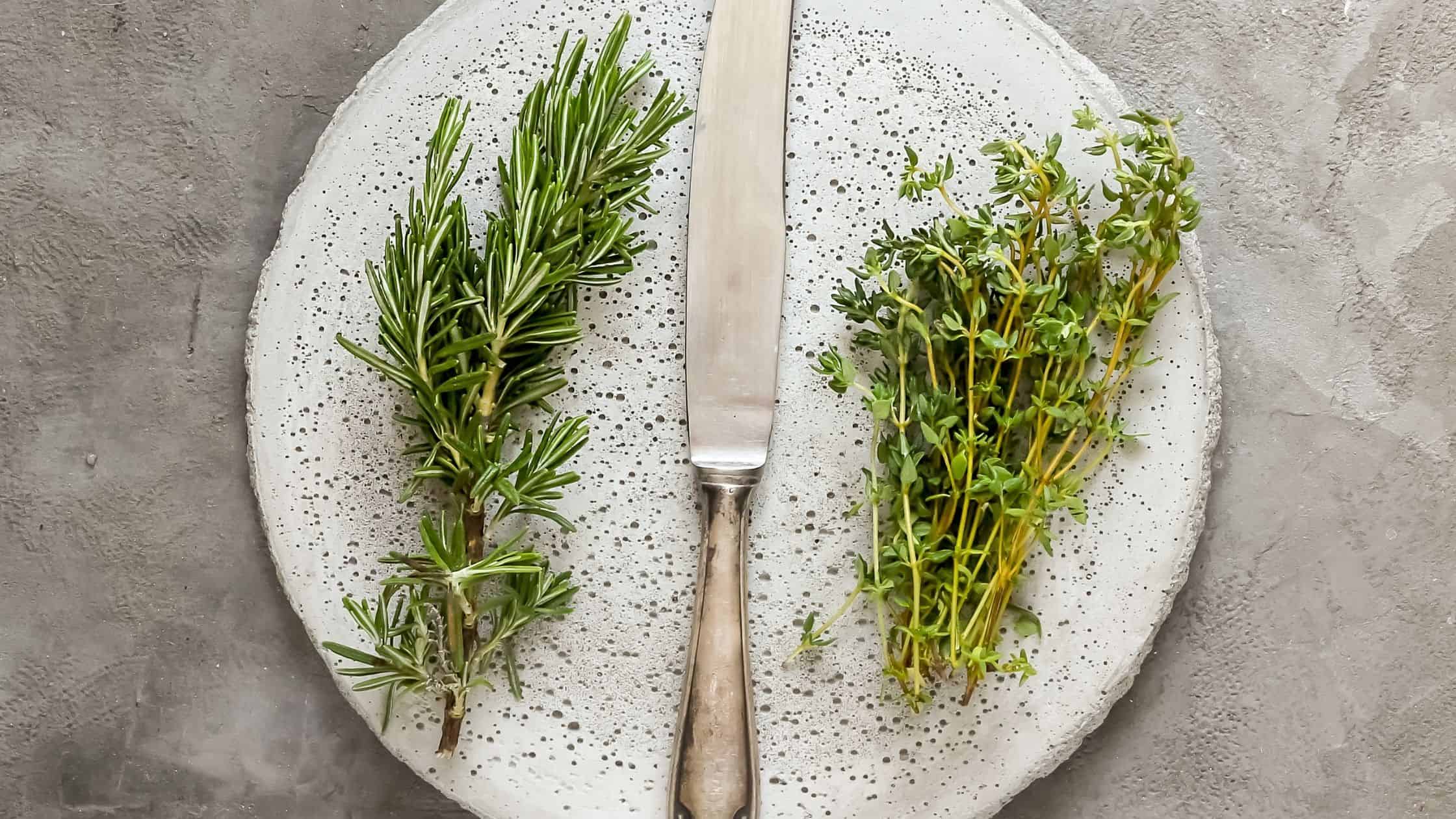 How To Store Fresh Rosemary And Thyme