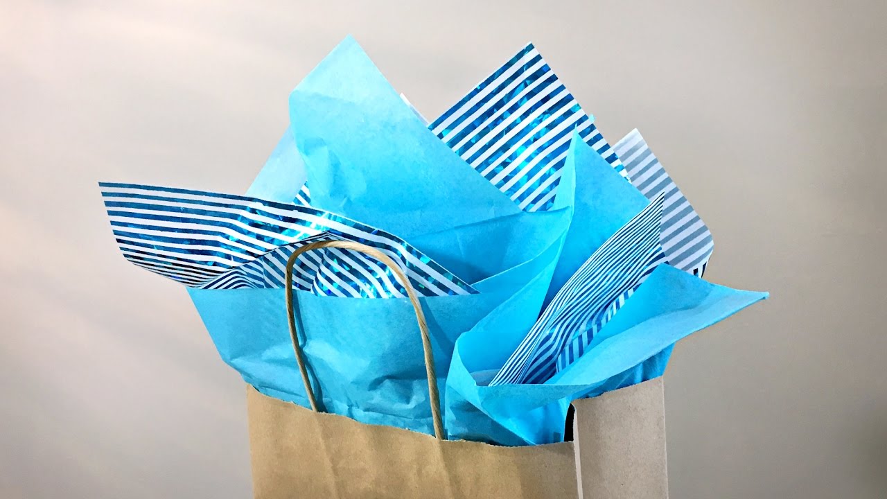 How To Store Gift Bags And Tissue Paper