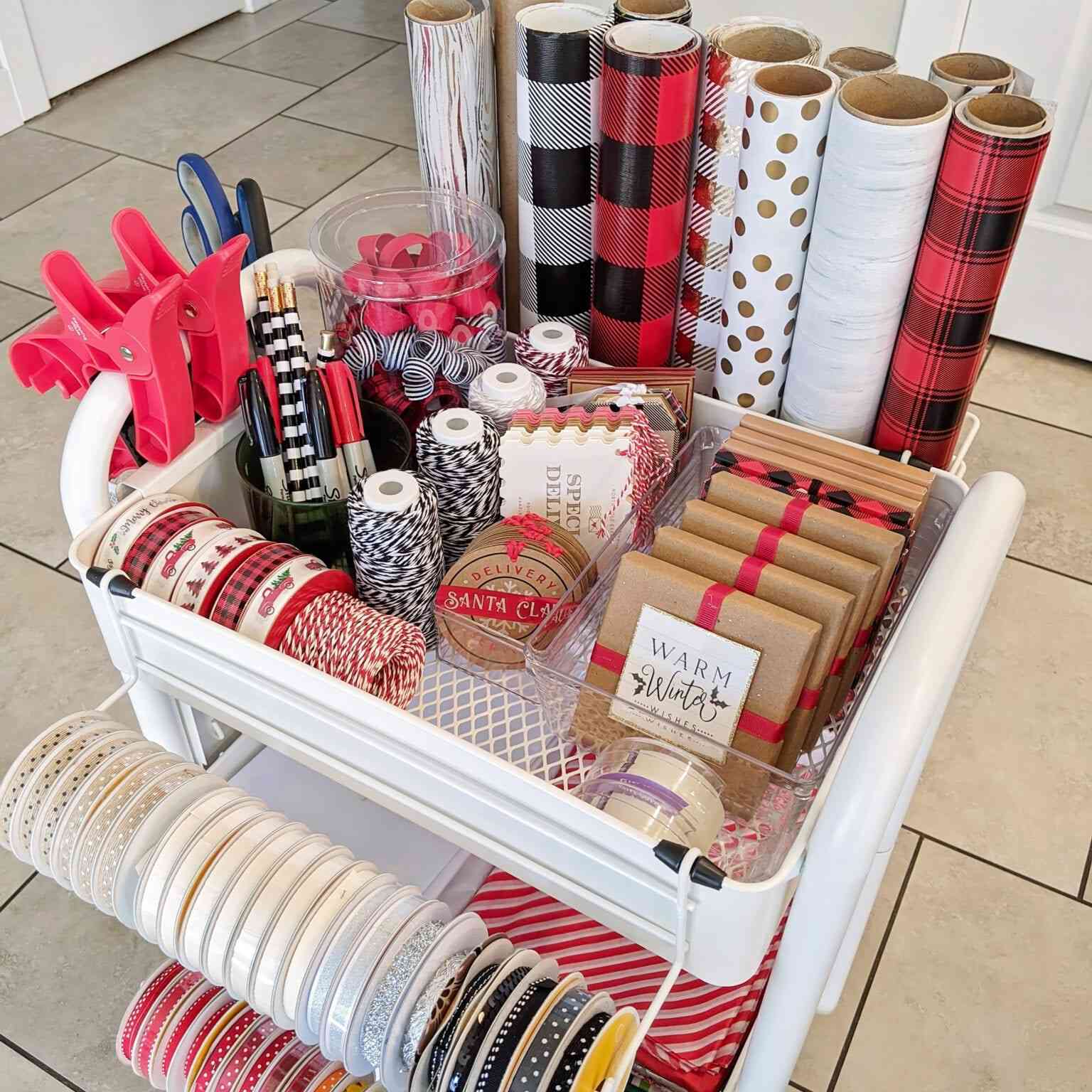 How To Store Gift Wrap