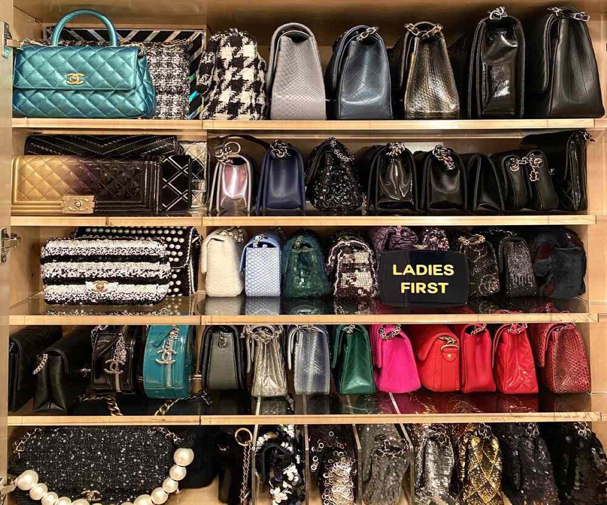 How To Store Handbags In Closet