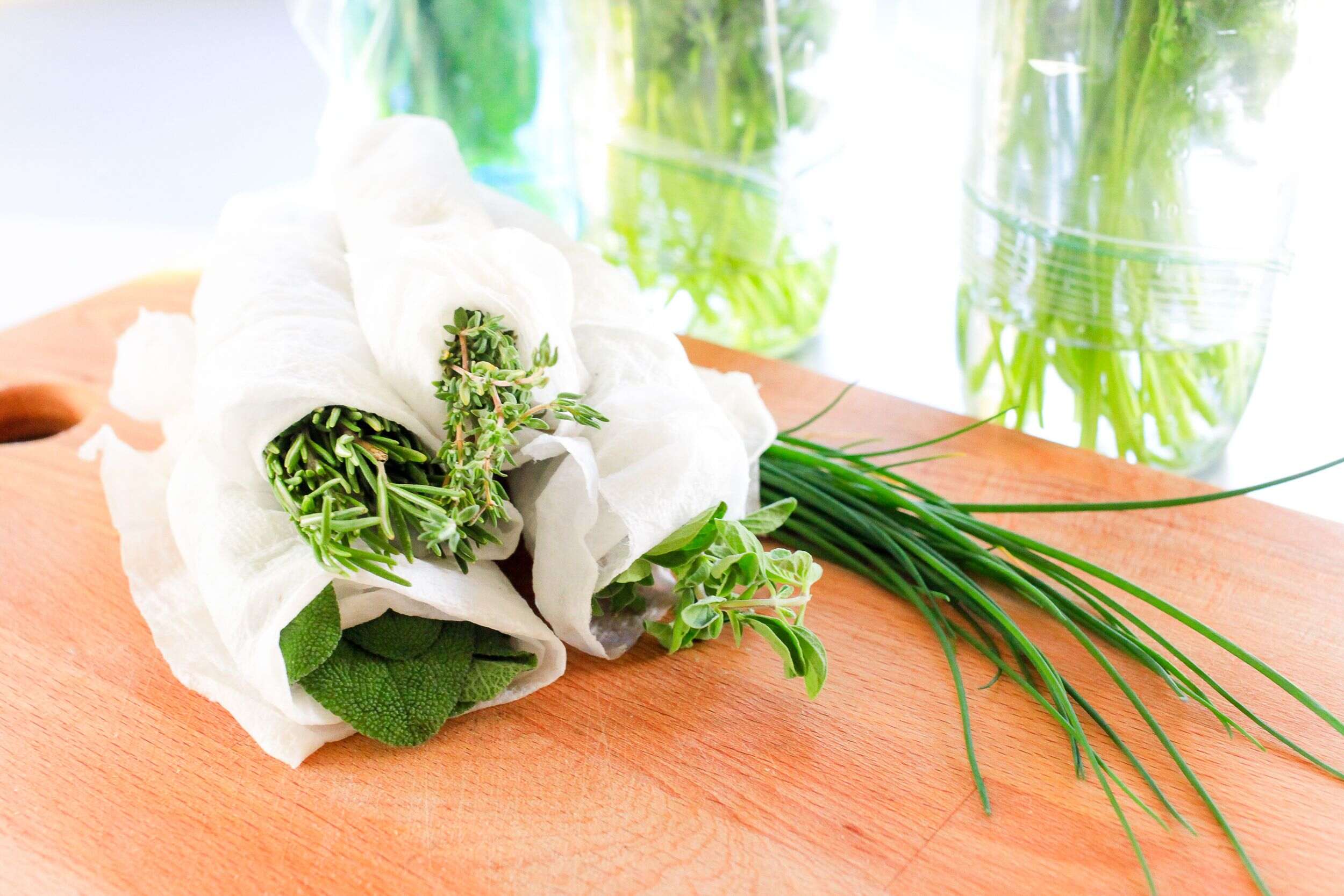 How To Store Herbs From Garden