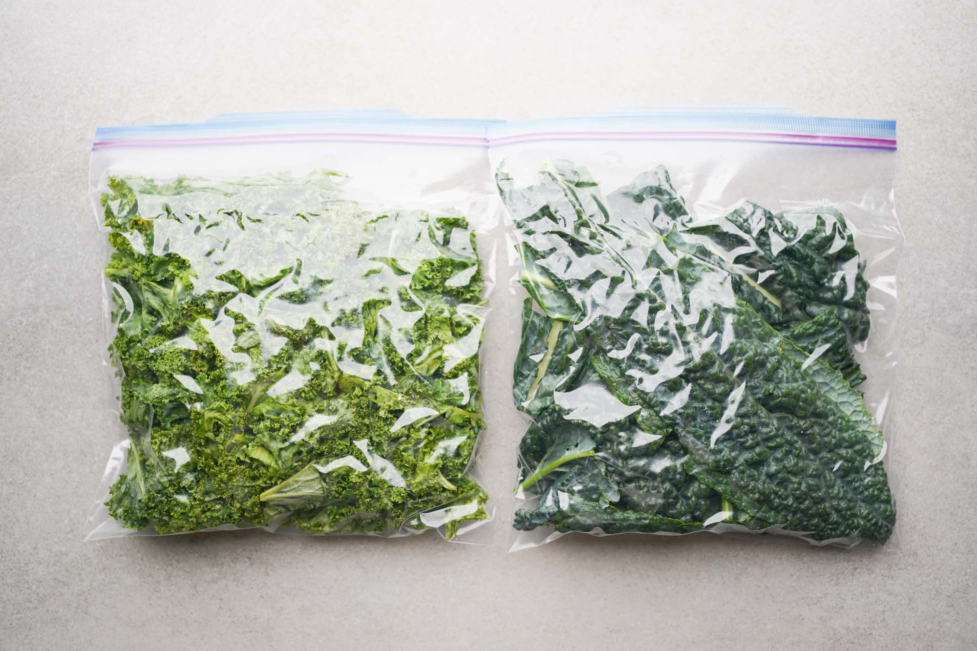 How To Store Kale In The Freezer
