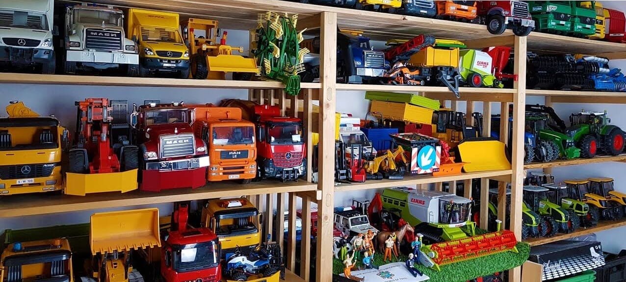 How To Store Large Toy Trucks