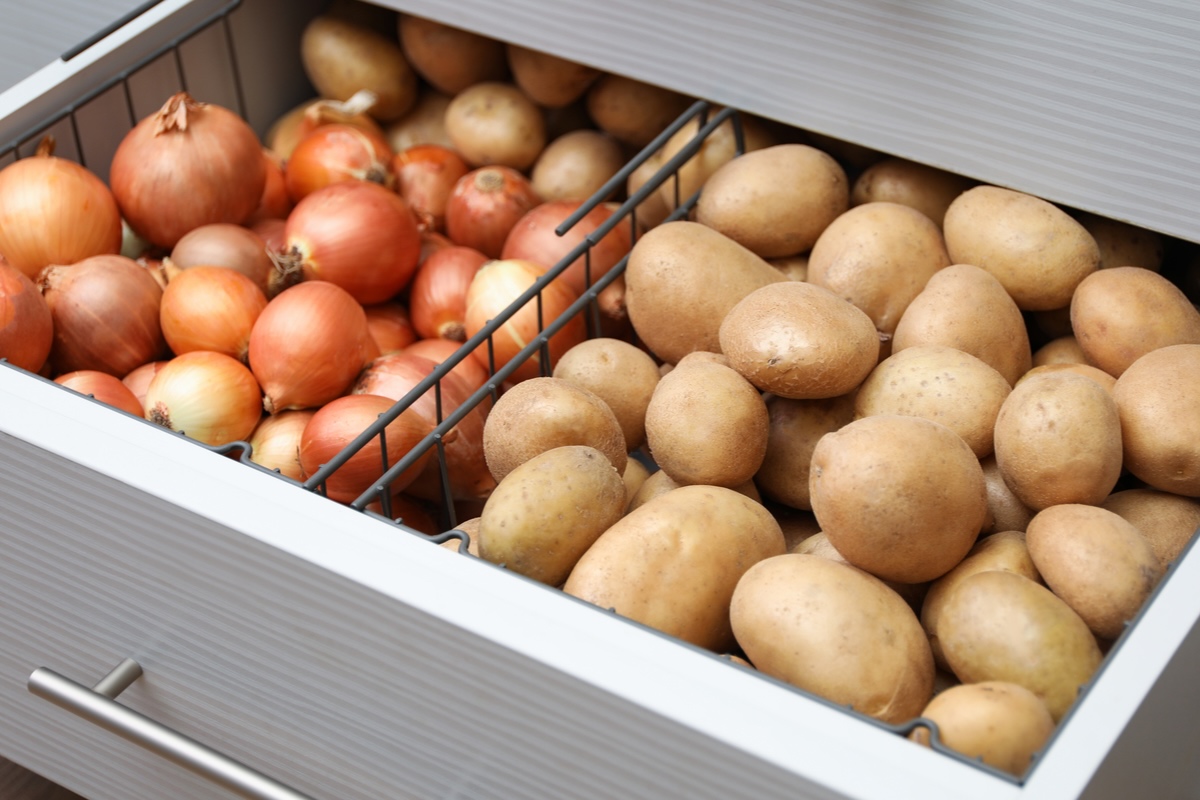 How To Store Potatoes And Onions