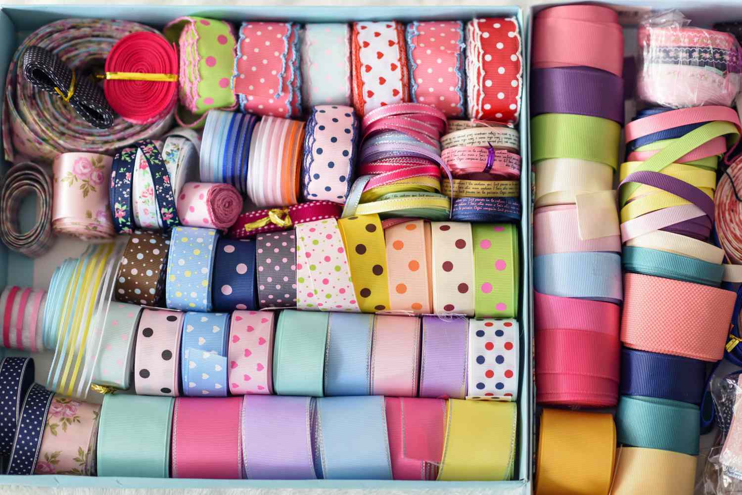 How To Store Ribbon Rolls