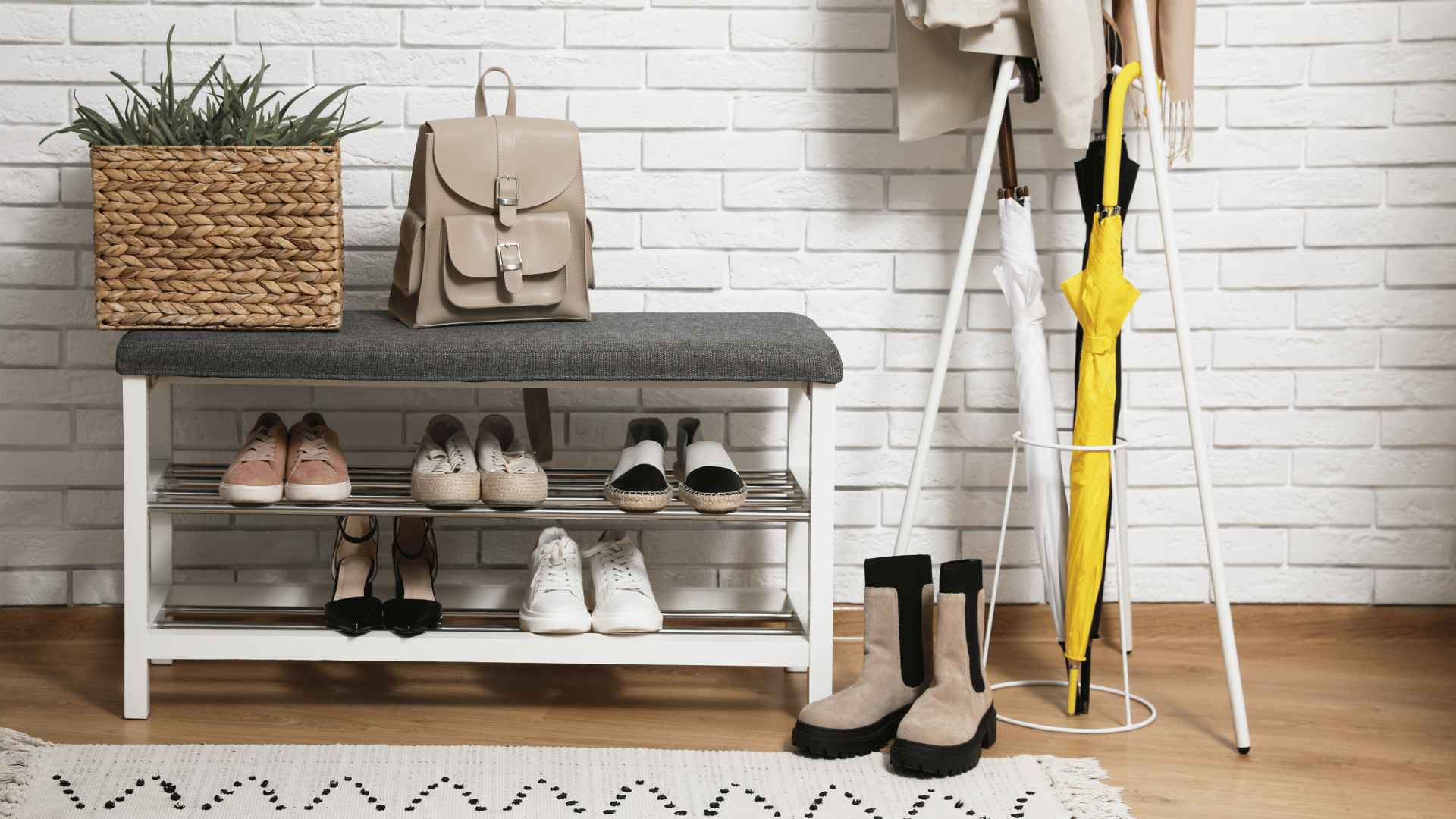 How To Store Shoes In Entryway