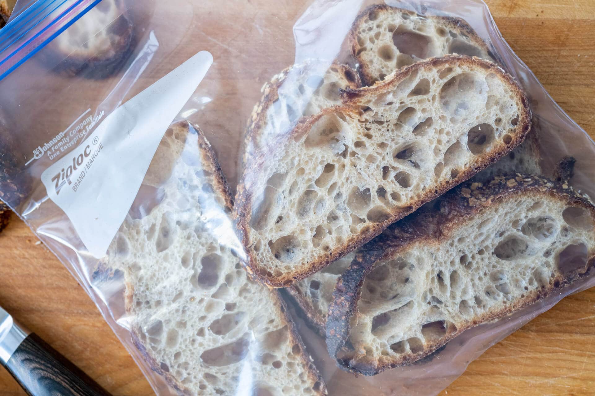How To Store Sourdough Bread In The Freezer