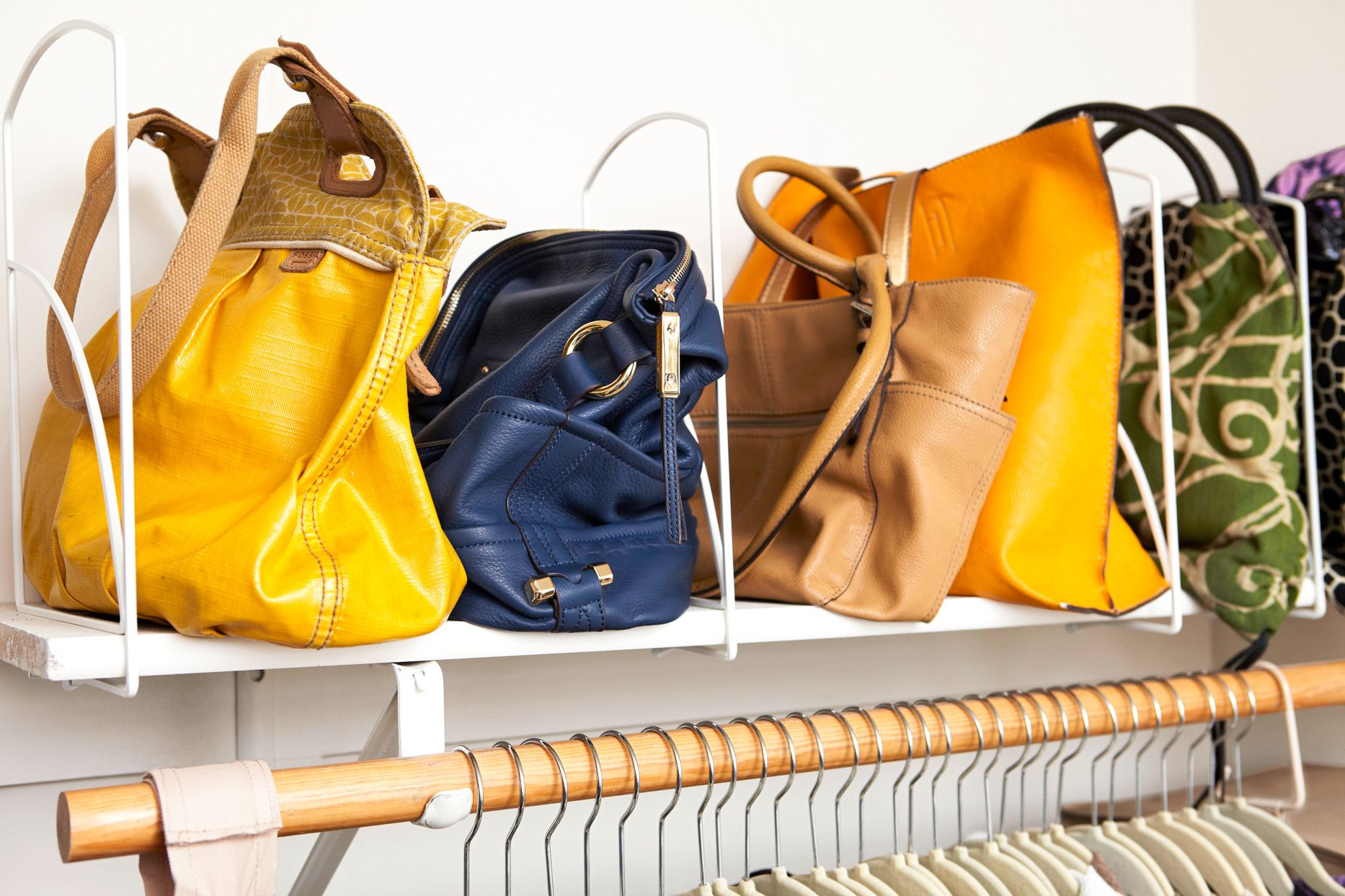 How To Store Tote Bags In The Closet