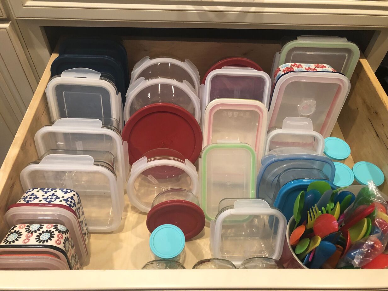 How To Store Tupperwares Using Marie Kondo Techniques