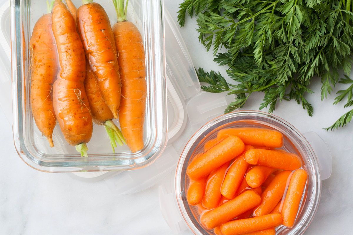 How To Store Washed Carrots