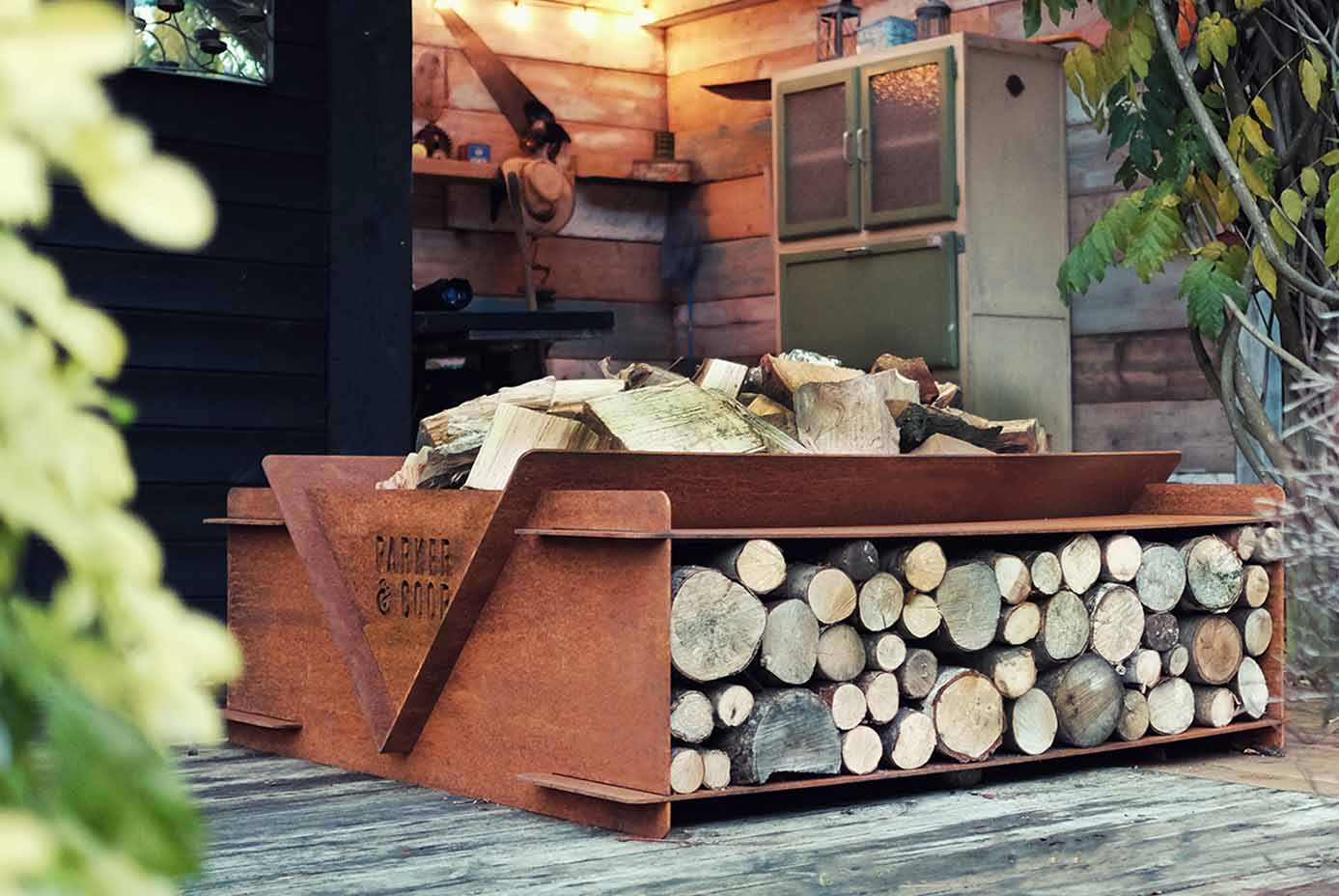 How To Store Wood For Fire Pit