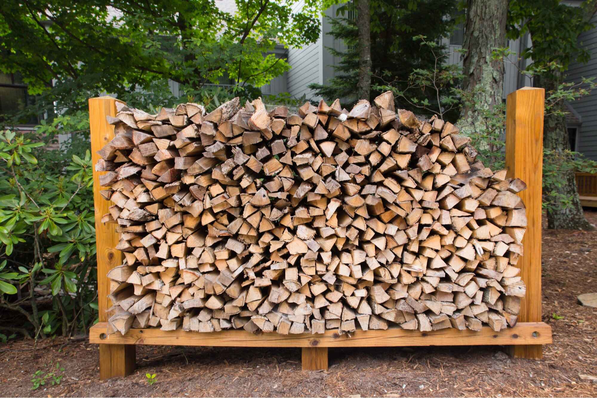 How To Store Wood Outside