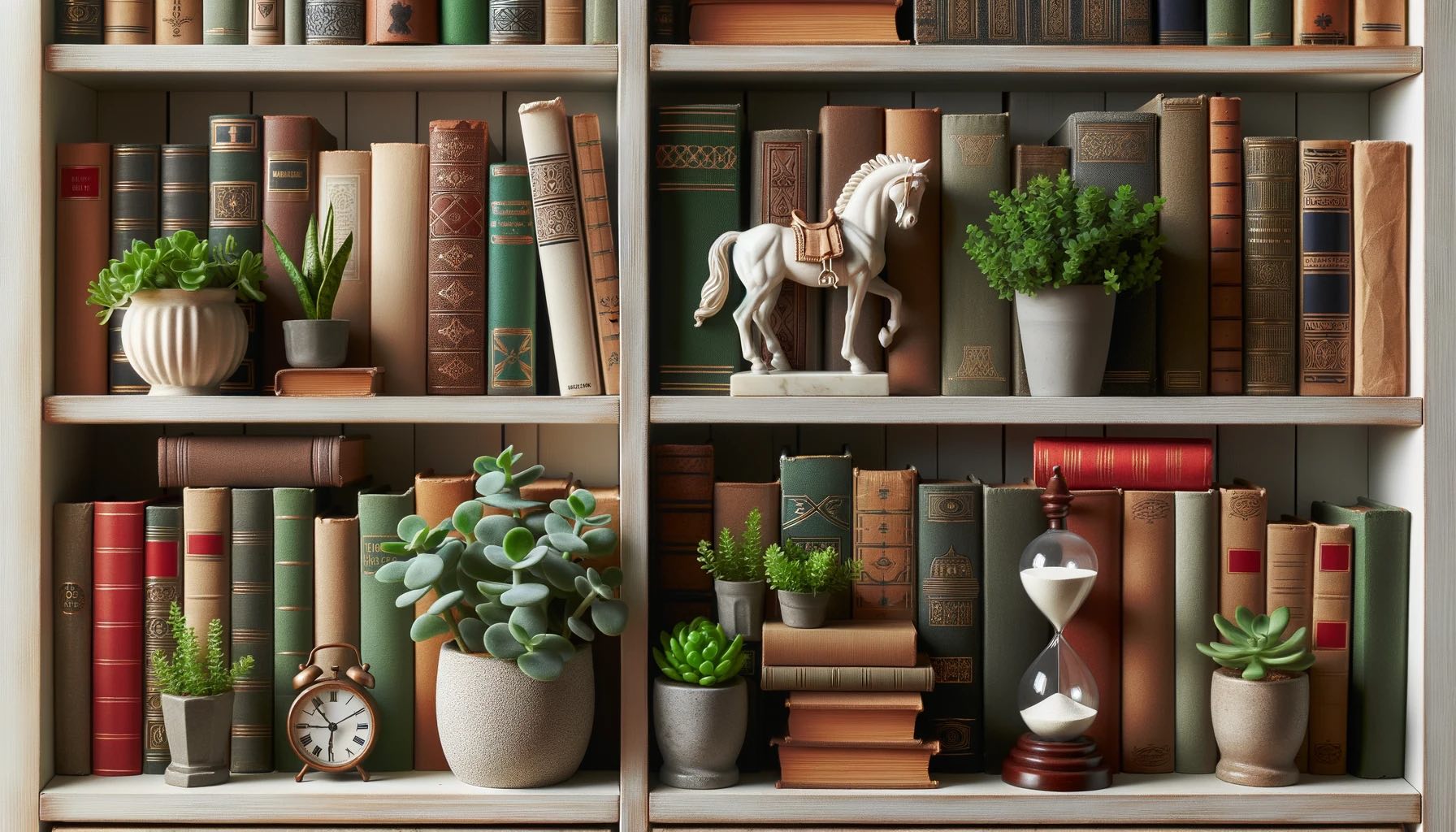How To Style Bookshelves With Books