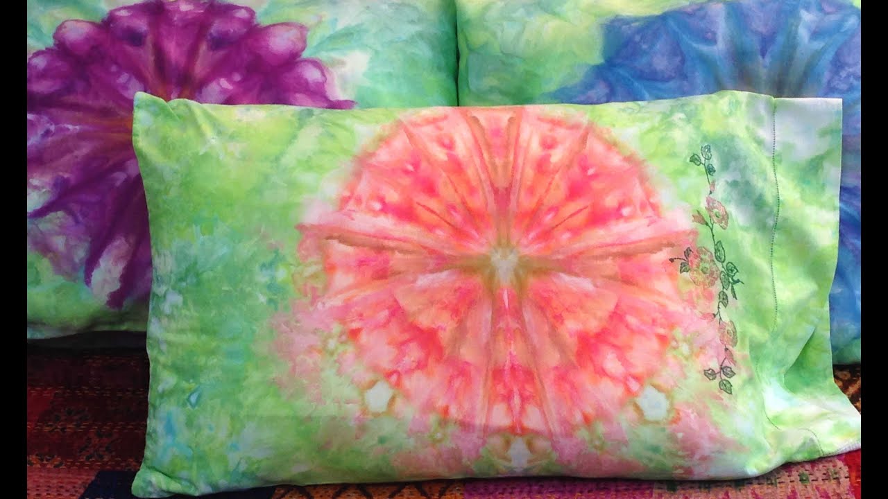 How To Tie-Dye A Pillowcase