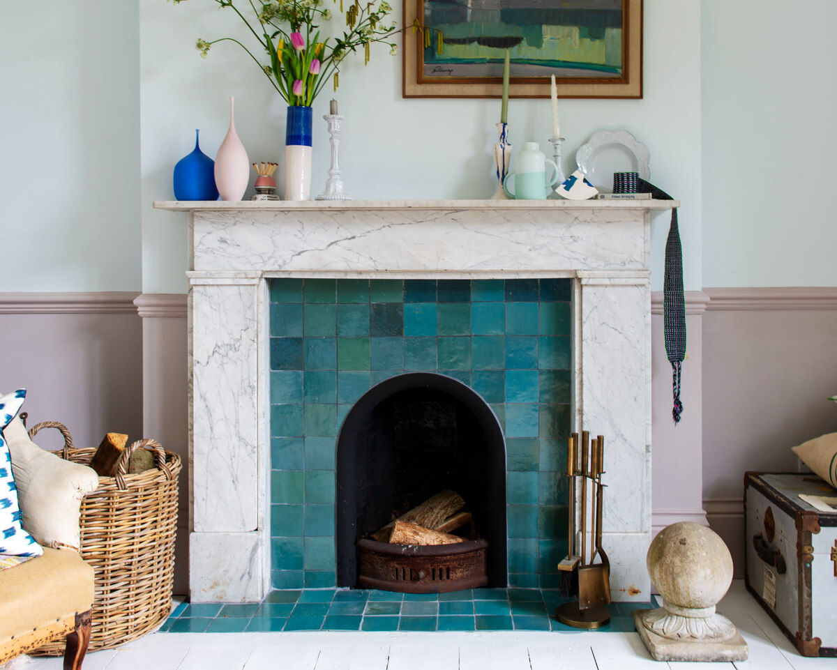 How To Update Fireplace Tile