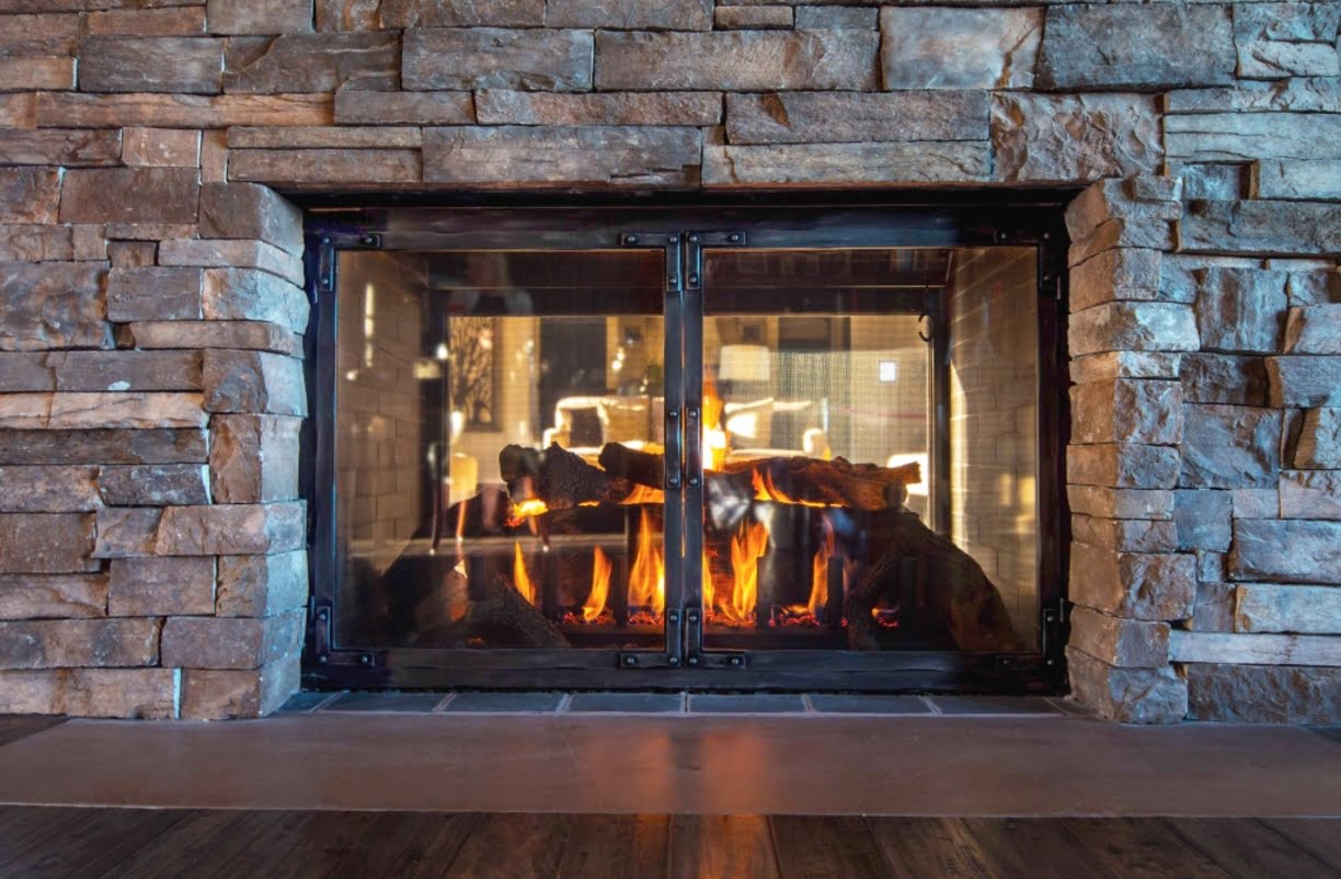 How To Use A Fireplace With Glass Doors