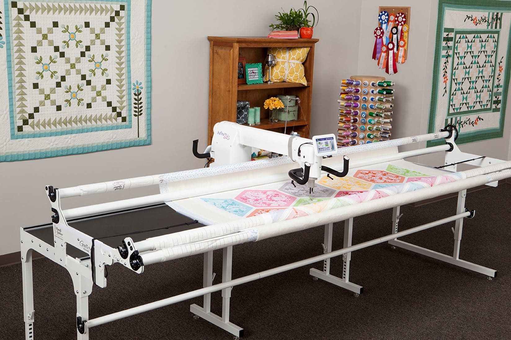 How To Use A Long Arm Quilting Machine