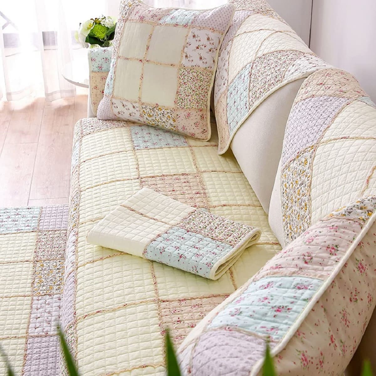 How To Use A Quilt As A Slipcover