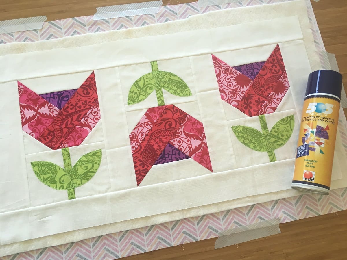 How To Use Quilt Basting Spray