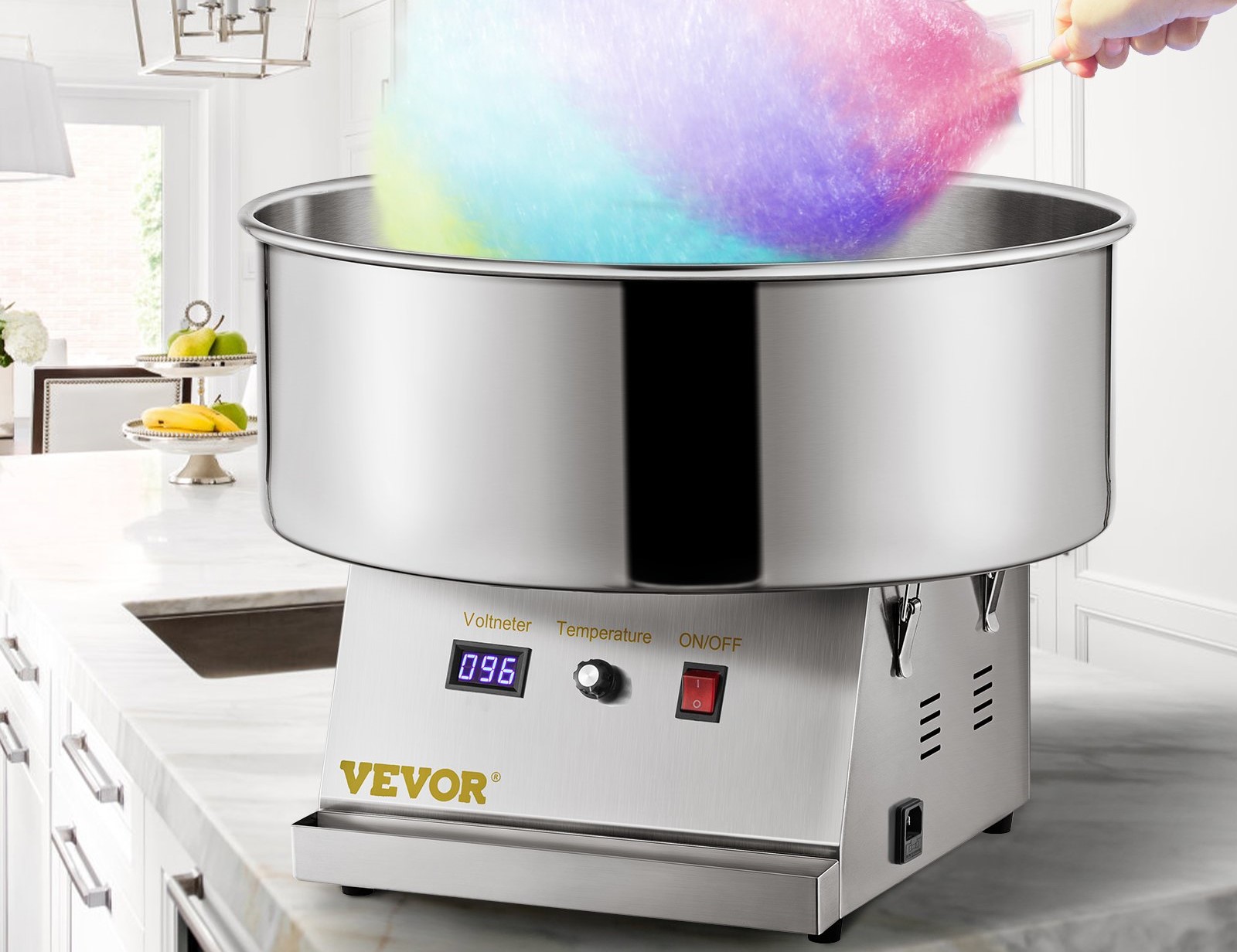 How To Use VEVOR Cotton Candy Machine