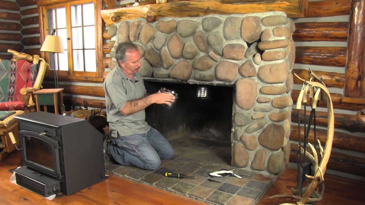 How To Vent A Pellet Stove Through An Existing Chimney