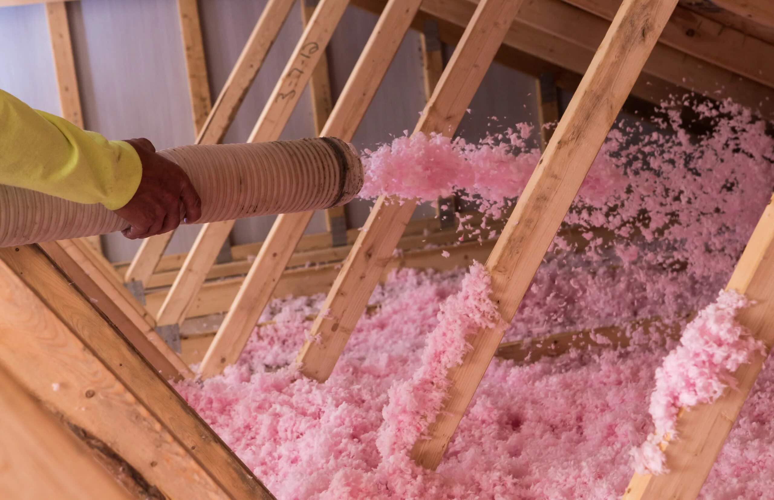 How To Walk Into An Attic With Blown Insulation