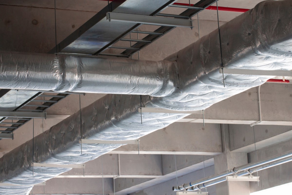 How To Wrap Ductwork With Insulation