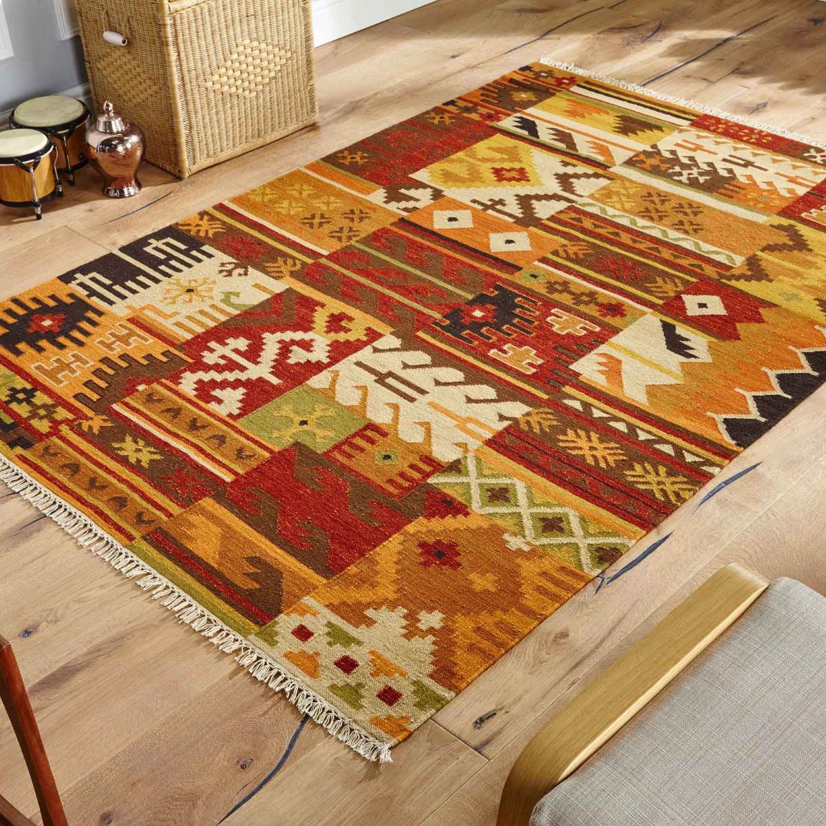 What Are Kilim Rugs Made Of