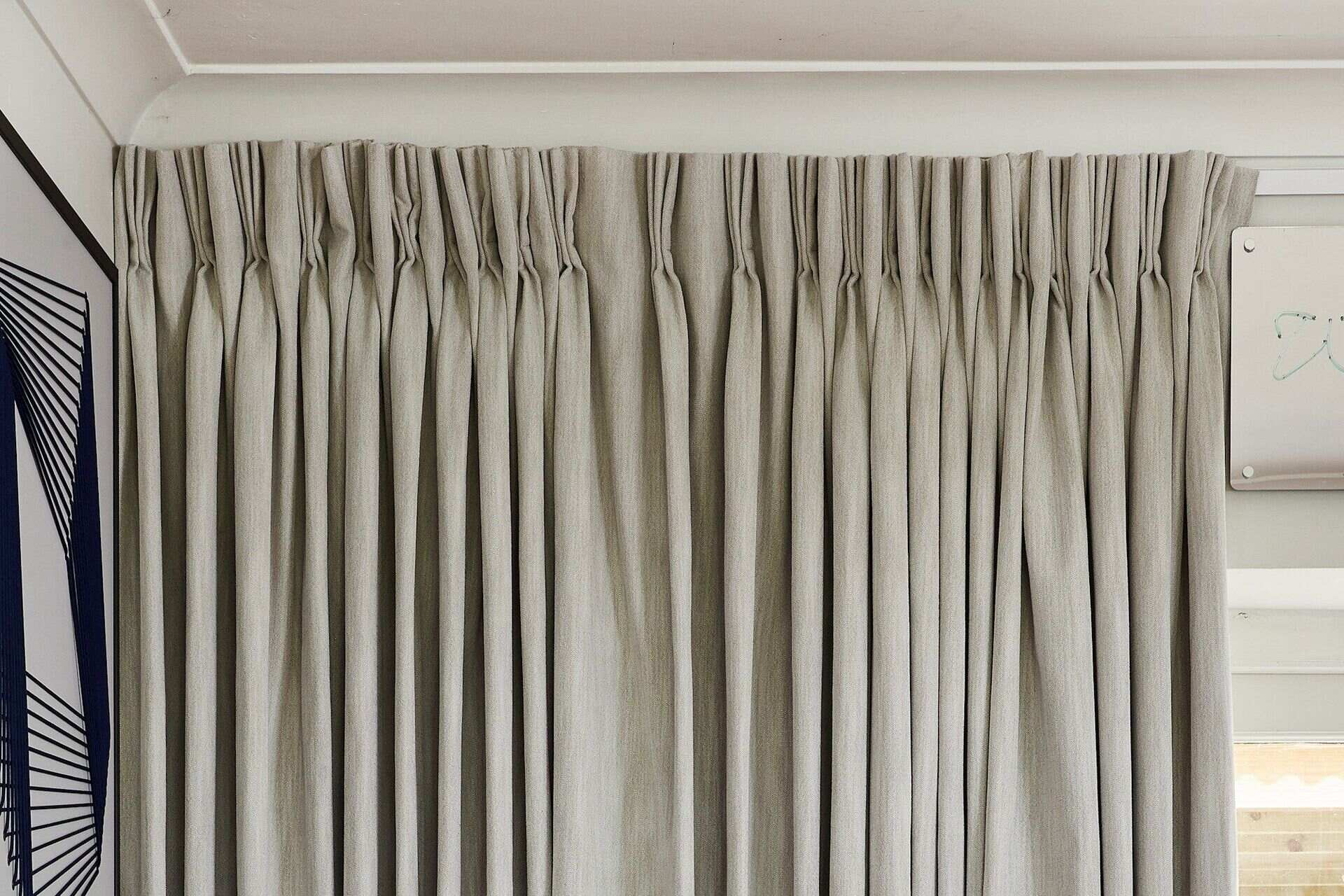 How To Pinch Pleat IKEA Curtains - Decor Hint