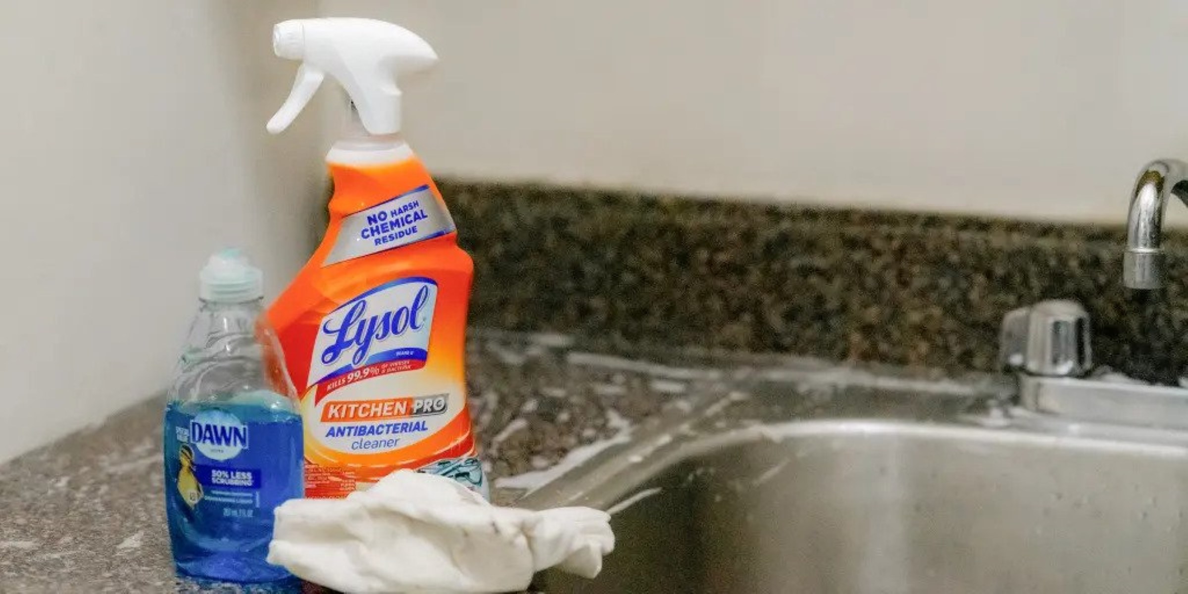 What Chemical Is Used To Clean The Front Of House Countertops