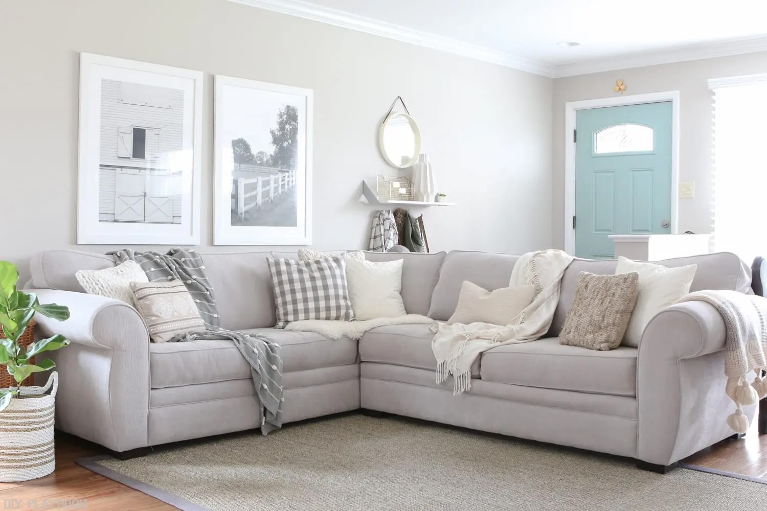 Living Room Throw Pillows For Grey Couch