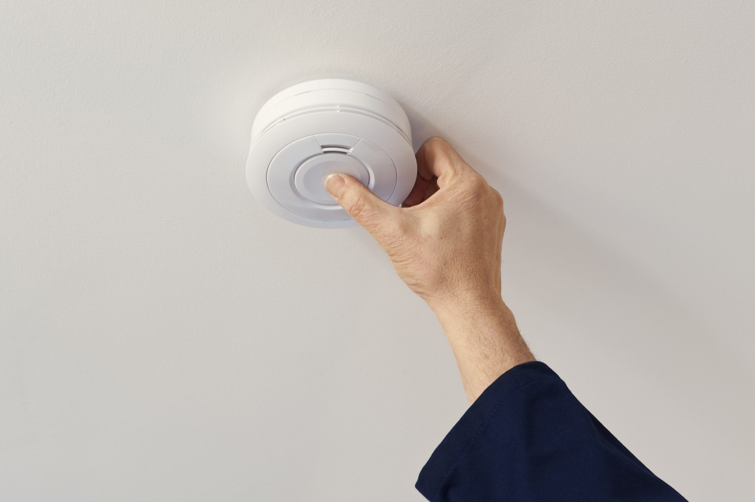 What Does The Button On A Smoke Detector Do?