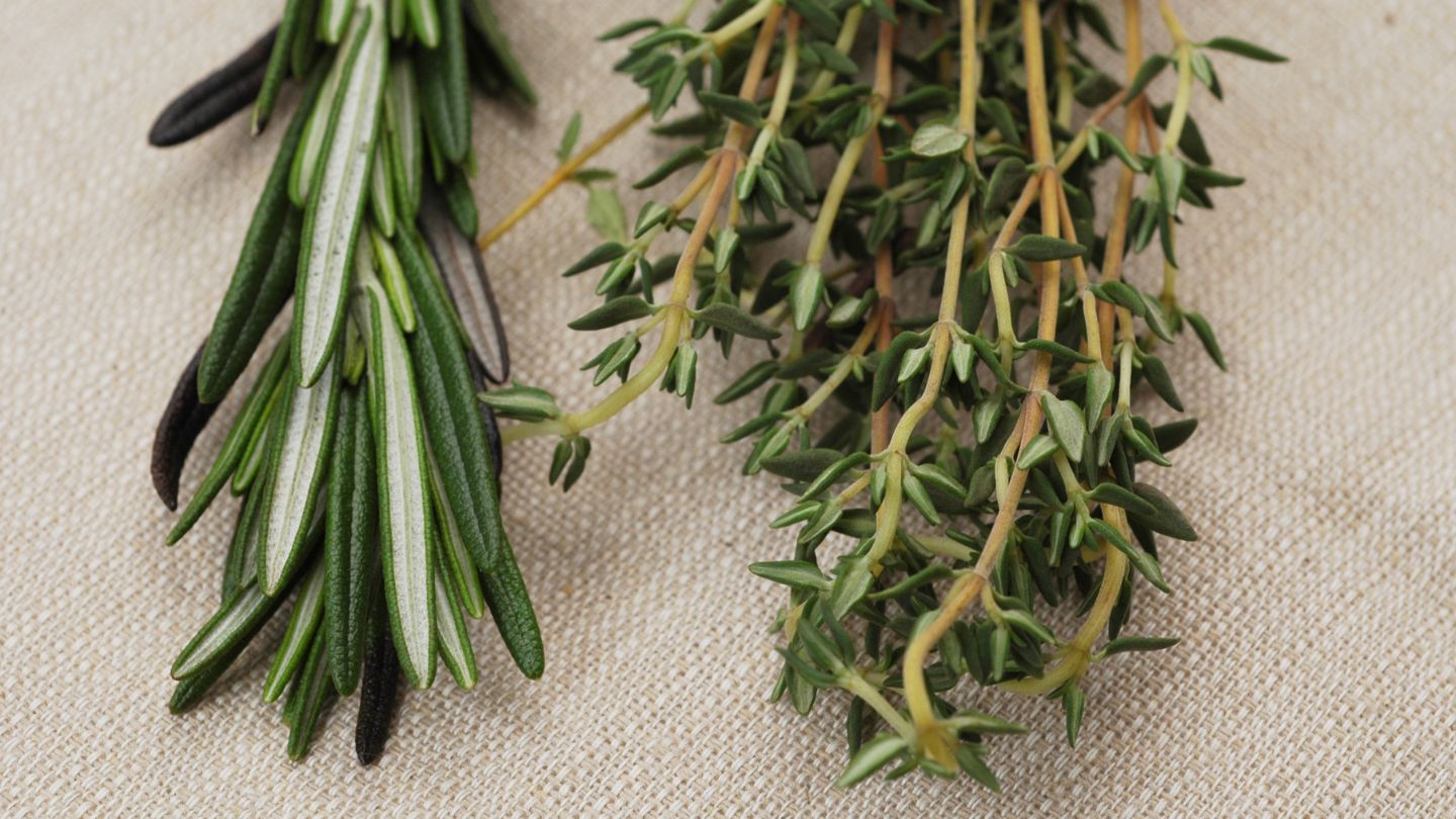 What Is The Difference Between Thyme And Rosemary