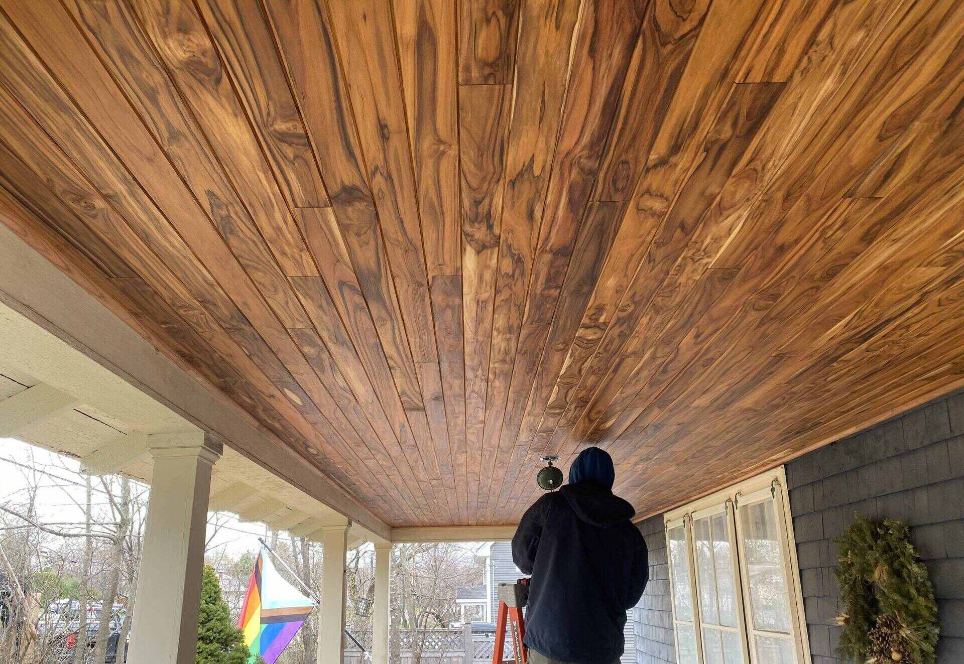 What Material To Use For Porch Ceiling