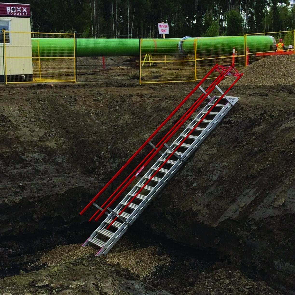 When Is A Stairway Ladder Or Ramp Necessary In An Excavation