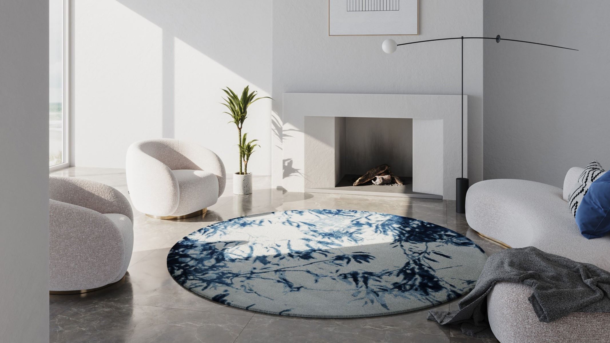 Where To Use Round Rugs