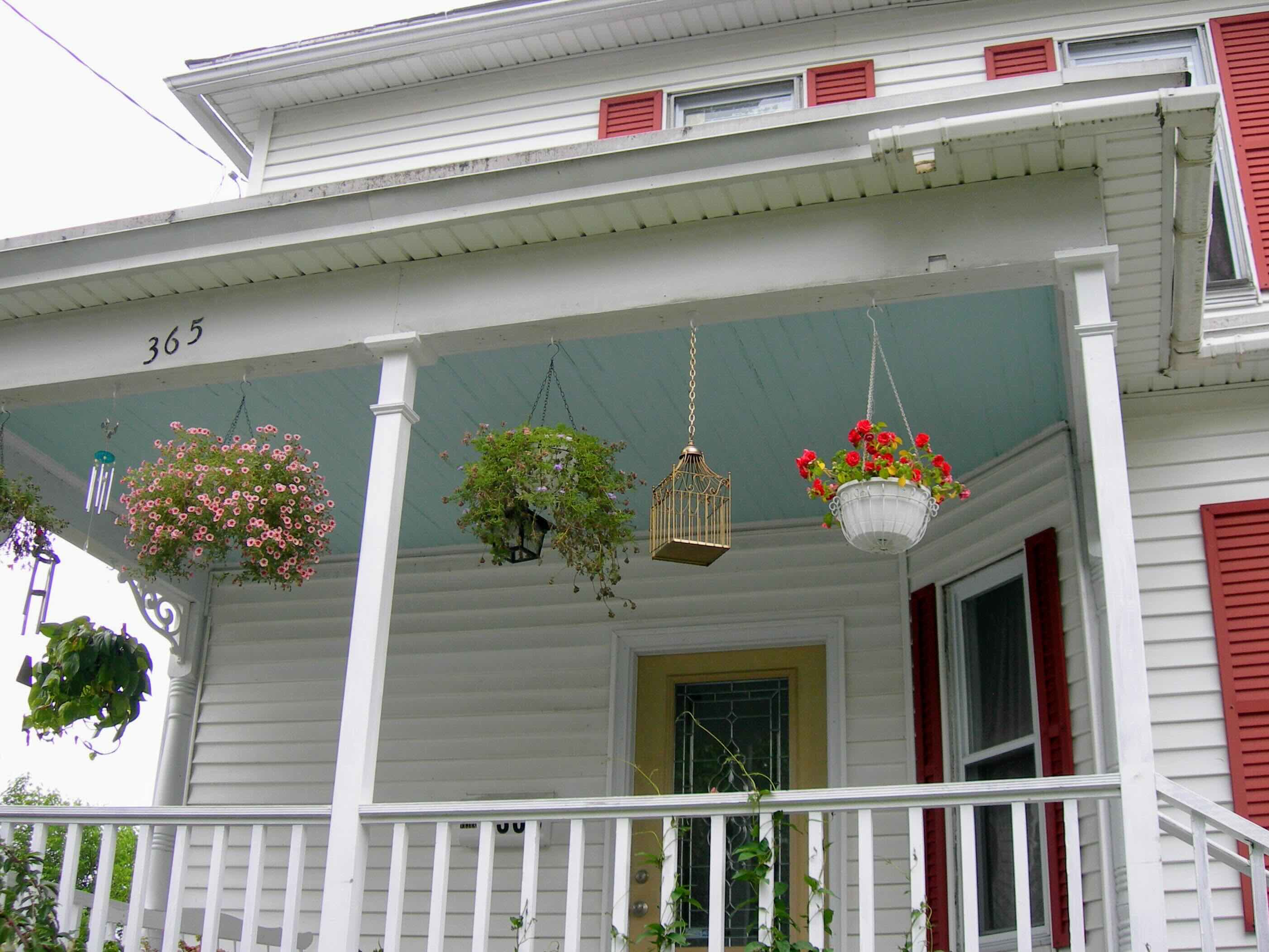 Why Are Some Porch Ceilings Painted Blue?