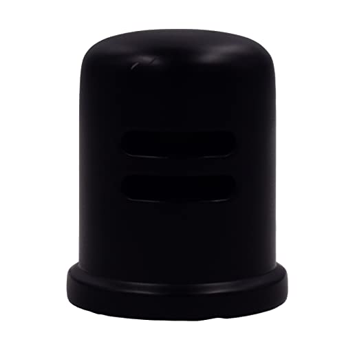 Matte Black Solid Brass Dishwasher Air Gap Cap Replacement