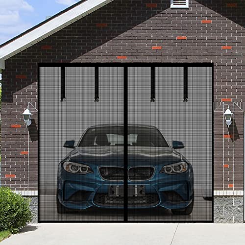1 Car Garage Magnetic Screen Door