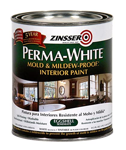 1 qt. White Eggshell Water Interior Paint