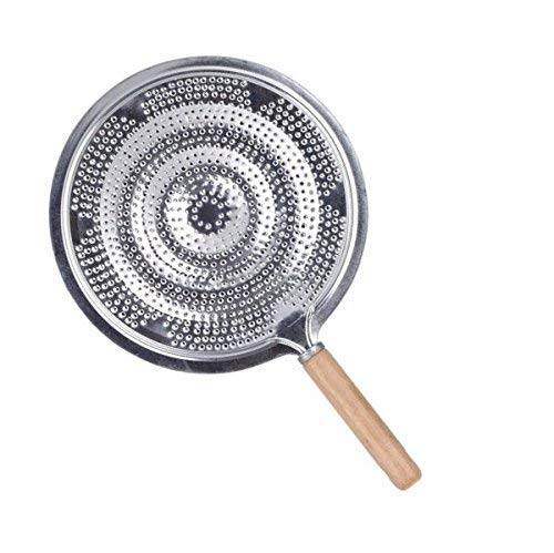 Gas Stove Top Heat Diffuser & Flame Tamer with Wood Handle