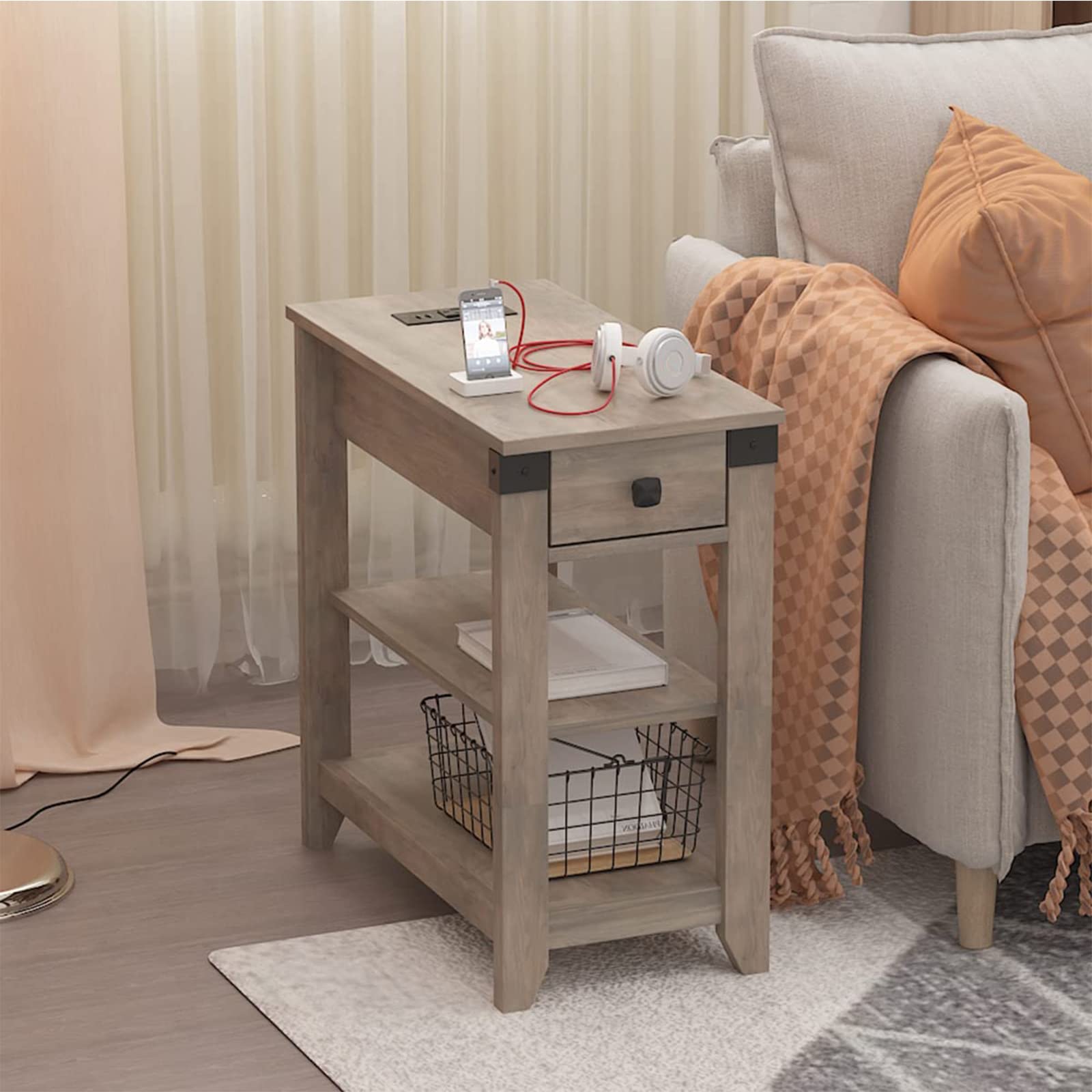 10 Best End Table With Charging Station For 2024